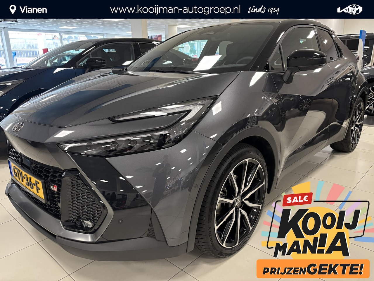 Toyota C-HR - 2.0 Hybrid 200 GR SPORT Première Edition Ex demo, Zeer Luxe, Slechts 6.479km!! - AutoWereld.nl