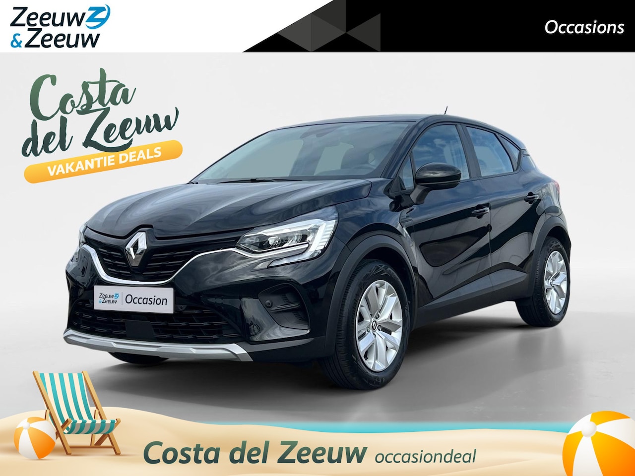 Renault Captur - 90PK TCe Evolution | 1e eigenaar | Camera | Parkeersensoren | Airco | Navi | Apple CarPlay - AutoWereld.nl