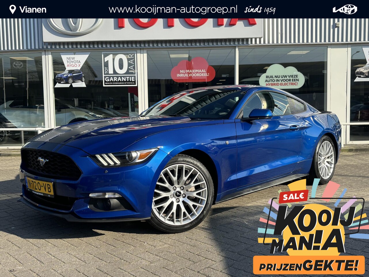 Ford Mustang - Ford 3.8 V6, veel opties en rijgenot, slechts 89000KM! - AutoWereld.nl