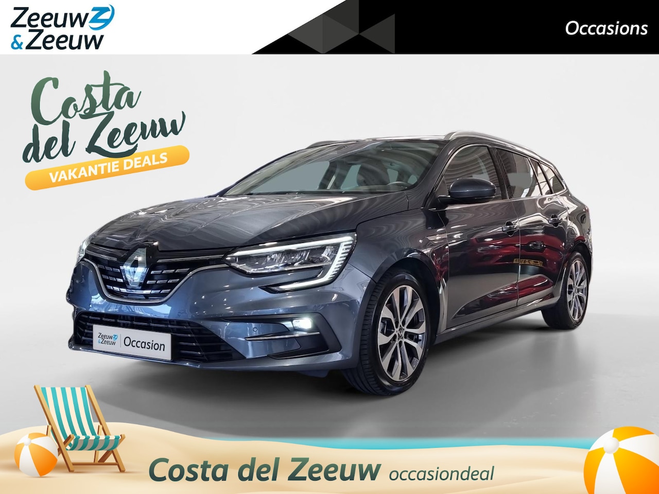 Renault Mégane Estate - 1.3 TCe 140 Techno * Automaat * Trekhaak * Navigatie * Achteruit camera * - AutoWereld.nl