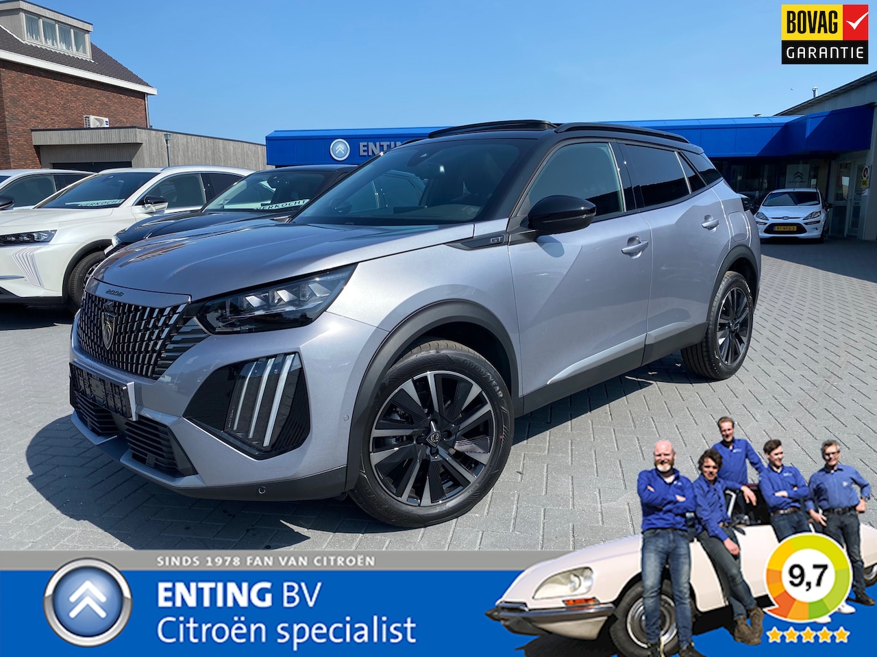 Peugeot 2008 - 1.2 Hybrid 145 GT ALCANTARA SCHUIFDAK 360 CAM ADAPT CRUISE 18 INCH - AutoWereld.nl