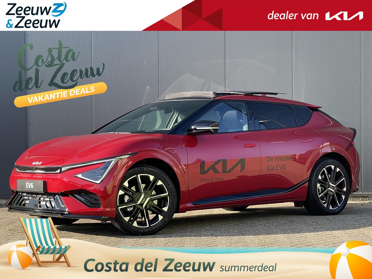 Kia EV6 - GT-Line 84.0kWh RWD | *Niet op voorraad* | *Nu te bestellen* | *Boek nu uw Proefrit* | €3. - AutoWereld.nl