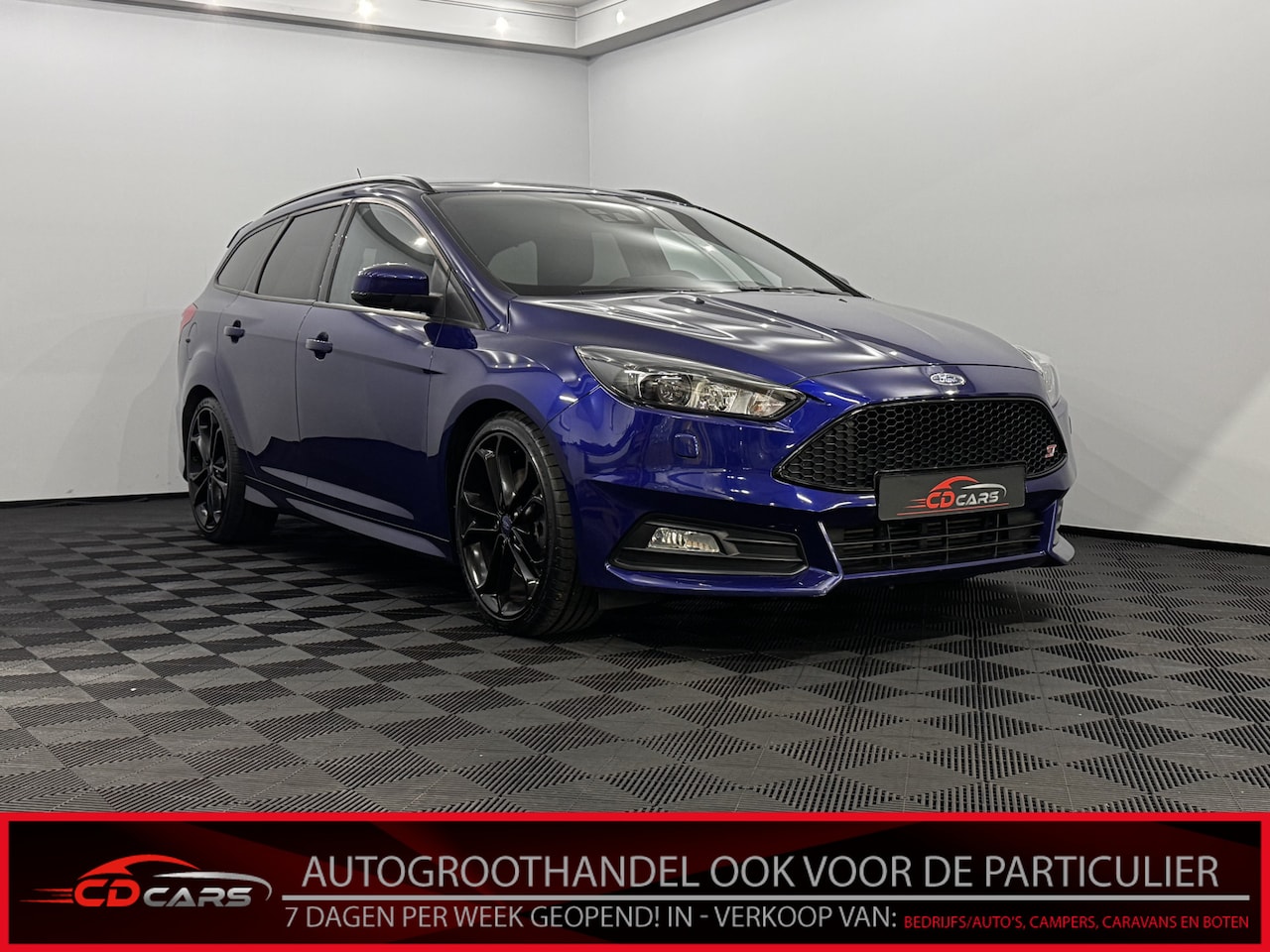 Ford Focus Wagon - 2.0 ST Half leder, Navi, Parkeersensoren, Cruise control, Winterpakket, A, Cruise control, - AutoWereld.nl