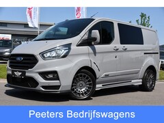 Ford Transit Custom - 320 2.0 TDCI L1H1 MS-RT DC Adaptieve Cruise, Camera, Carplay, LED, Leder, Carbon, 170PK, A