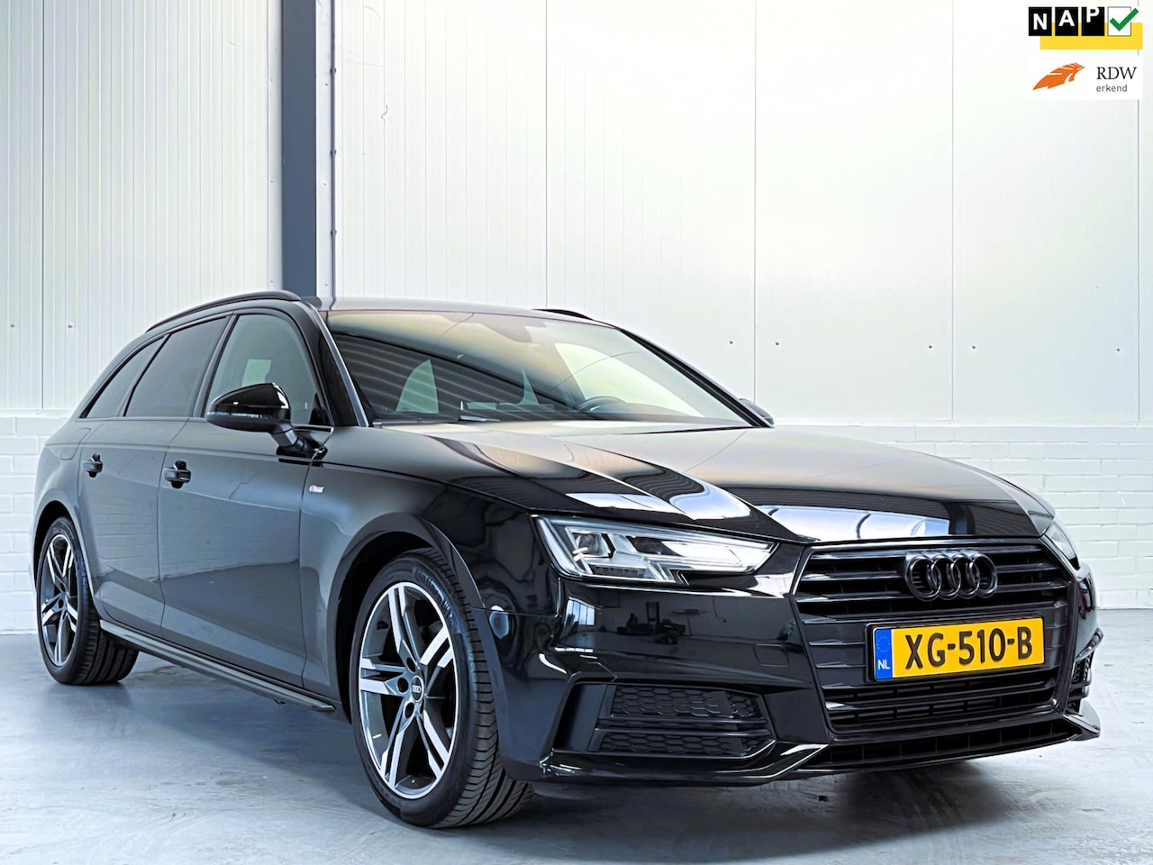 Audi A4 Avant - 2.0 TFSI MHEV Sport S line black edition 2.0 TFSI MHEV Sport S line black edition - AutoWereld.nl