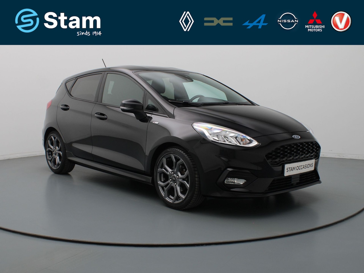 Ford Fiesta - 1.0 EcoBoost ST-Line Cruise | Climate | Carplay | Navi | Parkeersens. achter - AutoWereld.nl