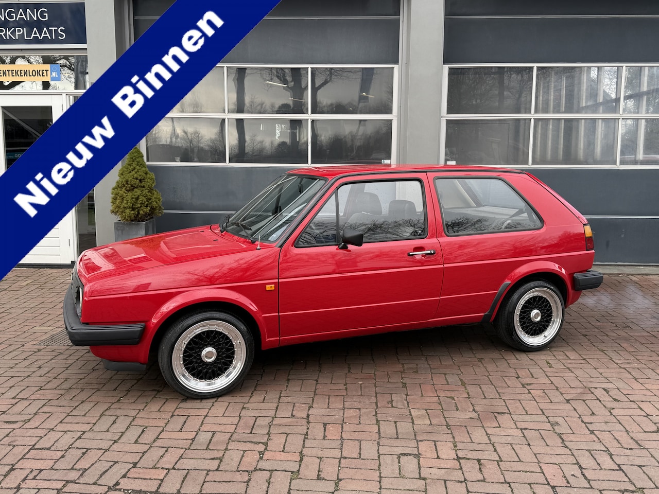 Volkswagen Golf - mk2 1.6 TD 2 jaar Wegenbelastingvrij! (bj 1987) Uniek bbs velgen !! compleet doorgerestaur - AutoWereld.nl