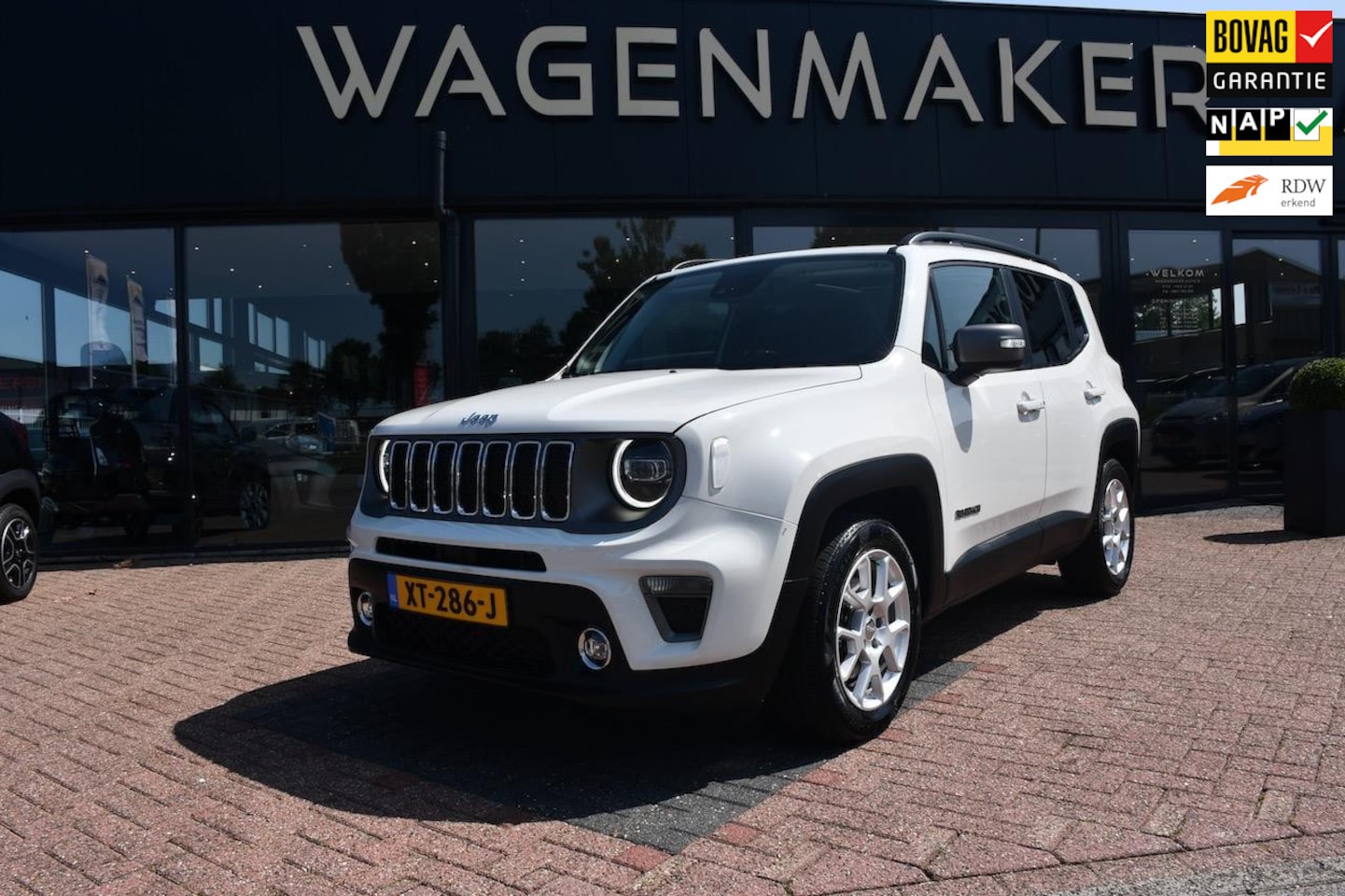 Jeep Renegade - 1.3T Freedom Clima|ACC|Navi|Cam|Carplay|PANO - AutoWereld.nl