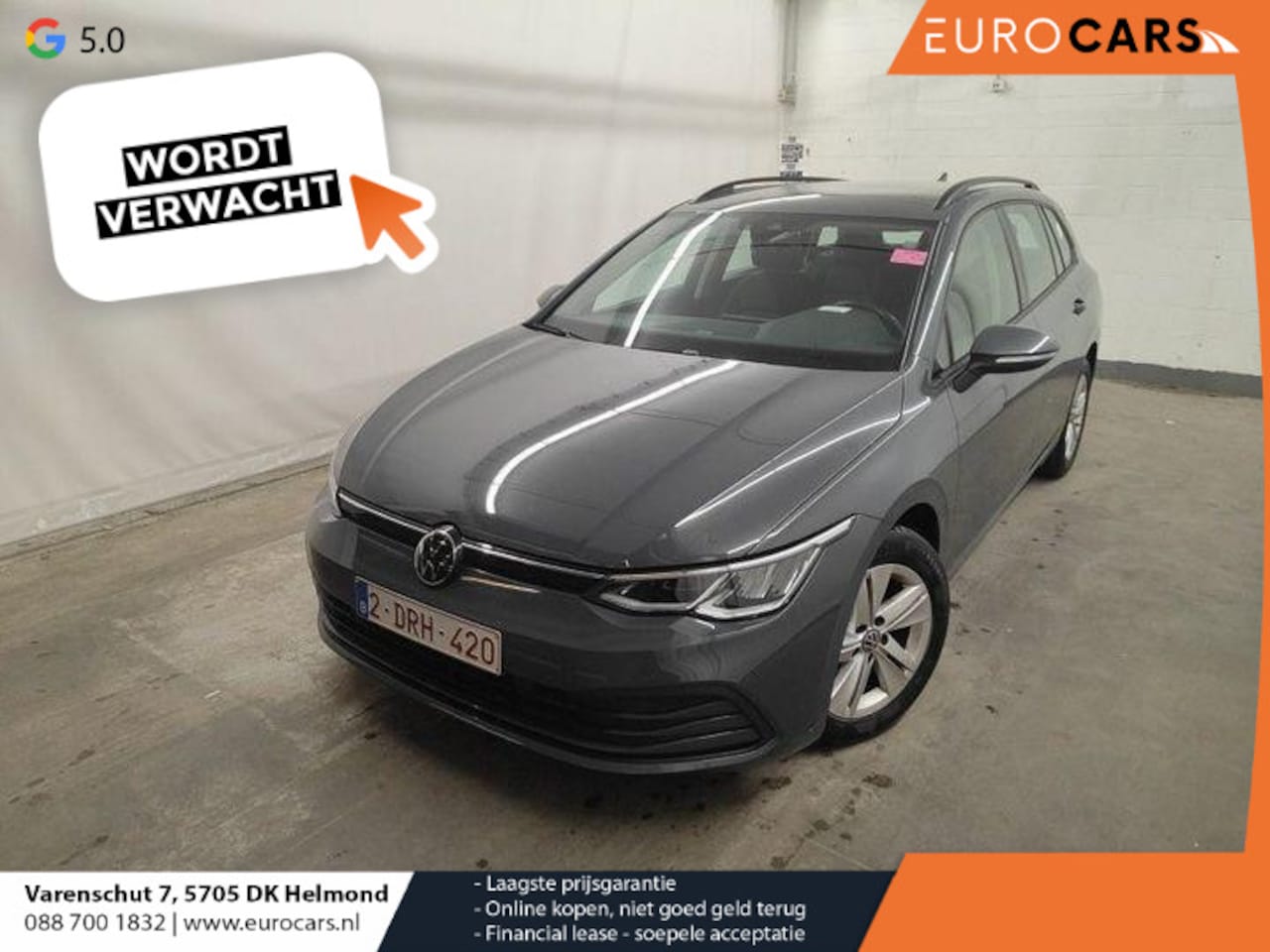 Volkswagen Golf Variant - 1.0 eTSI DSG-7 Aut. Life Business Airco|ECC Navi Carplay Wireless PDC VA + Camera Adaptive - AutoWereld.nl
