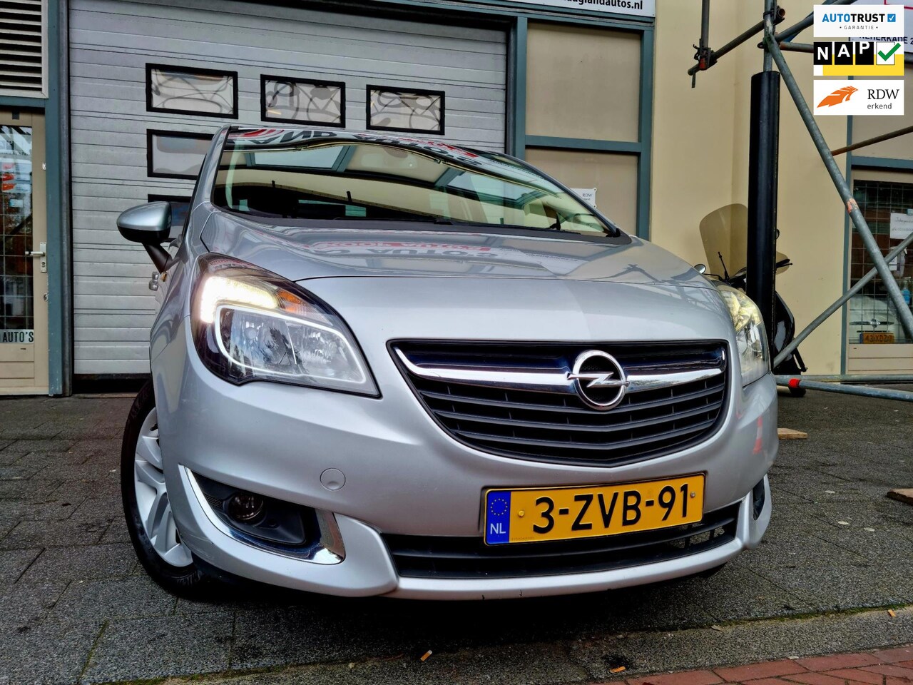 Opel Meriva - 1.4 Turbo Cosmo Navi Airco Dealer Onderhouden - AutoWereld.nl