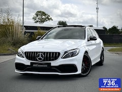 Mercedes-Benz C-klasse Estate - AMG 63 S 510pk c63 Panoramadak|Keyless|Head-up|Burmester® |Camera 360°|Carbon