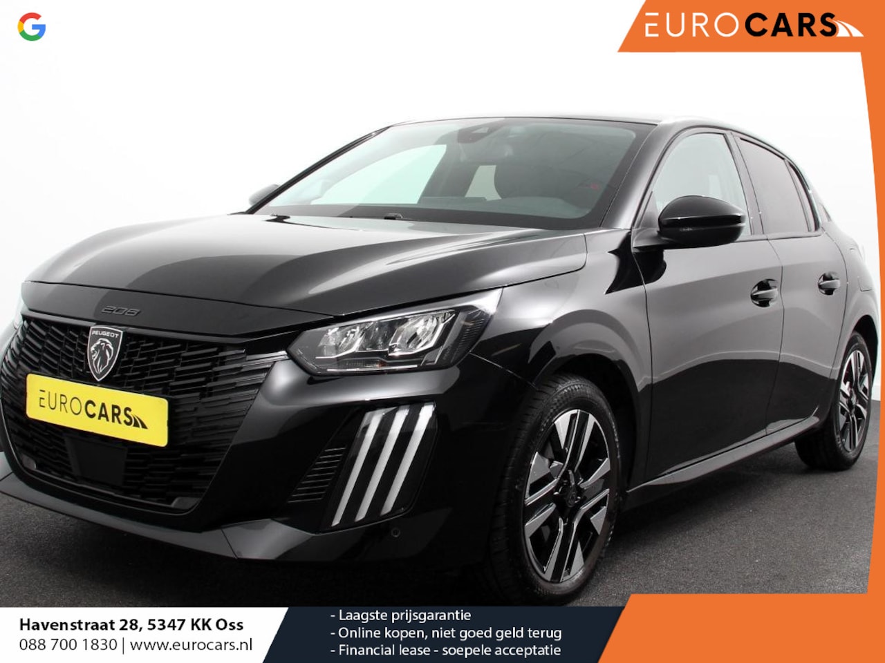 Peugeot 208 - Hybrid 100 Automaat Allure Climate control Cruise control LED Parkeersensoren Stoelverwarm - AutoWereld.nl