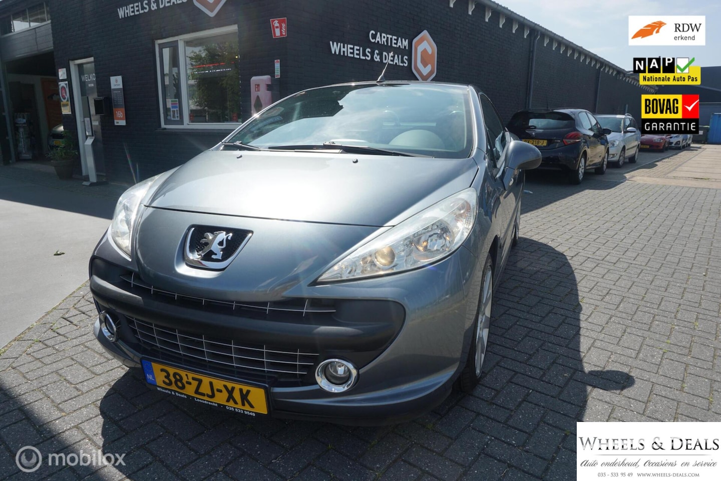 Peugeot 207 CC - 1.6-16V T Sport 1.6-16V T Sport ( CABRIO! AIRCO! NETJES ) - AutoWereld.nl