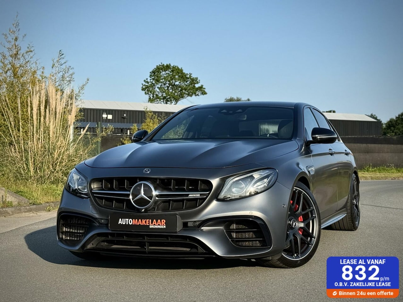 Mercedes-Benz E-klasse - AMG 63 S 4MATIC AMG E63 Magno matt|Camera|Keyless|Distronic|Luchtvering|AMG Exhaust|Head-u - AutoWereld.nl