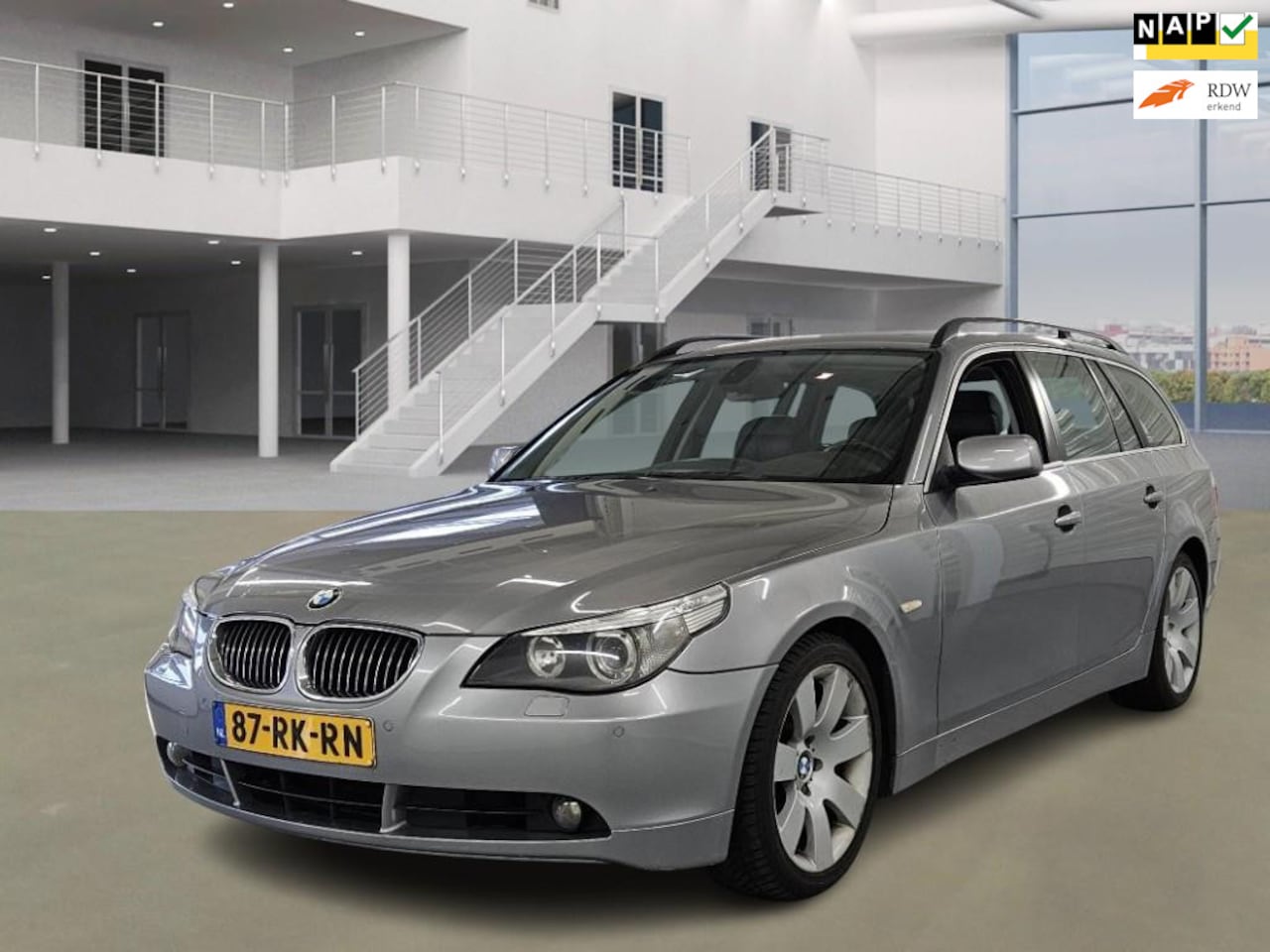 BMW 5-serie Touring - 545i High Executive|HEADUP|PANO|AUT|XENON|NAVI|PSENSOR|DEALERONDERH - AutoWereld.nl