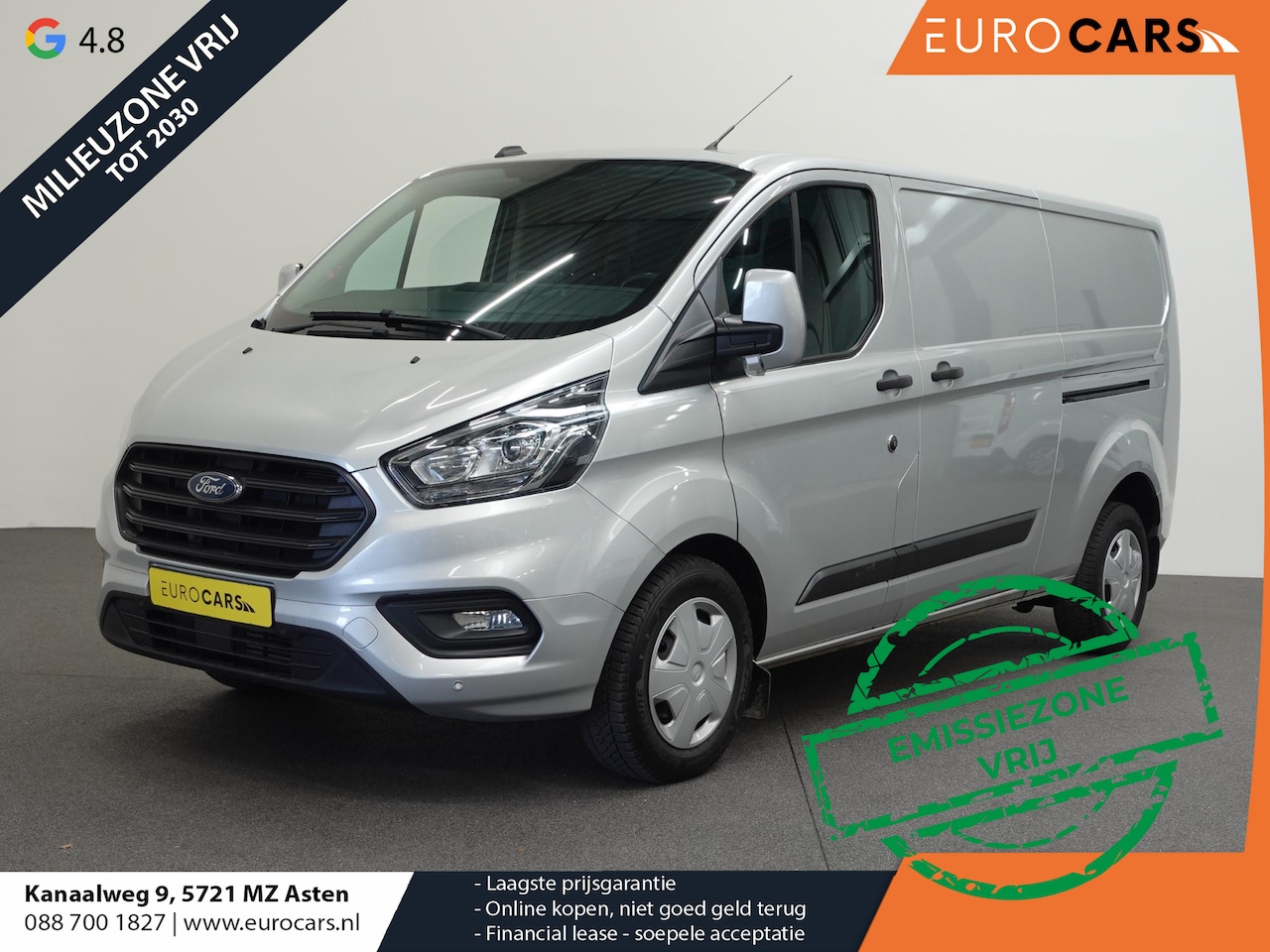 Ford Transit Custom - 131pk Automaat L2H1 Trend 2x Schuifdeur Navigatie Apple Carplay/Android Auto Cruise contro - AutoWereld.nl