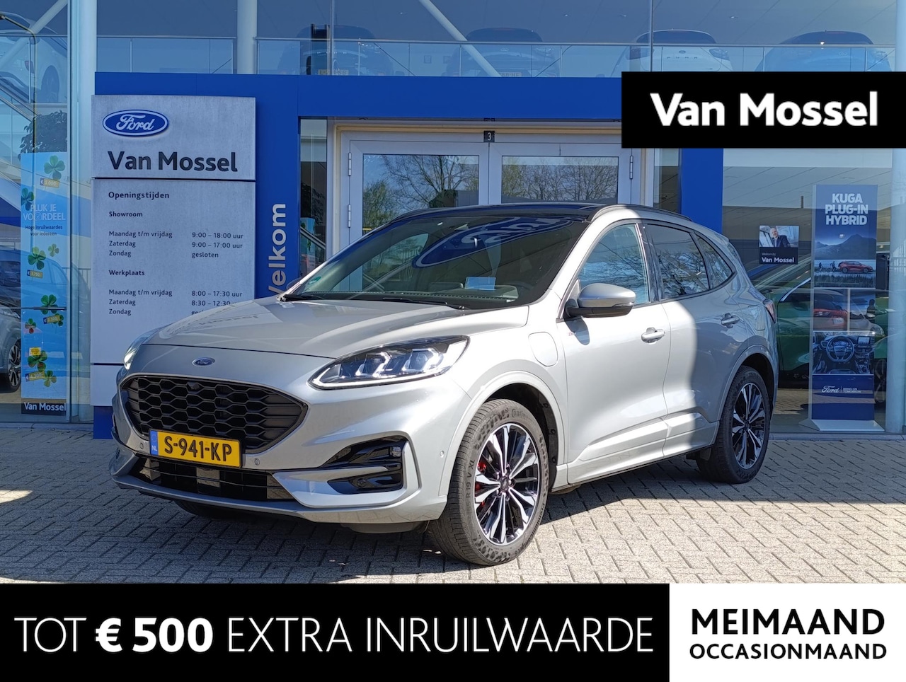 Ford Kuga - 2.5 PHEV ST-Line X | Full options! | Adaptieve Cruise | Head-up display | Trekhaak - AutoWereld.nl