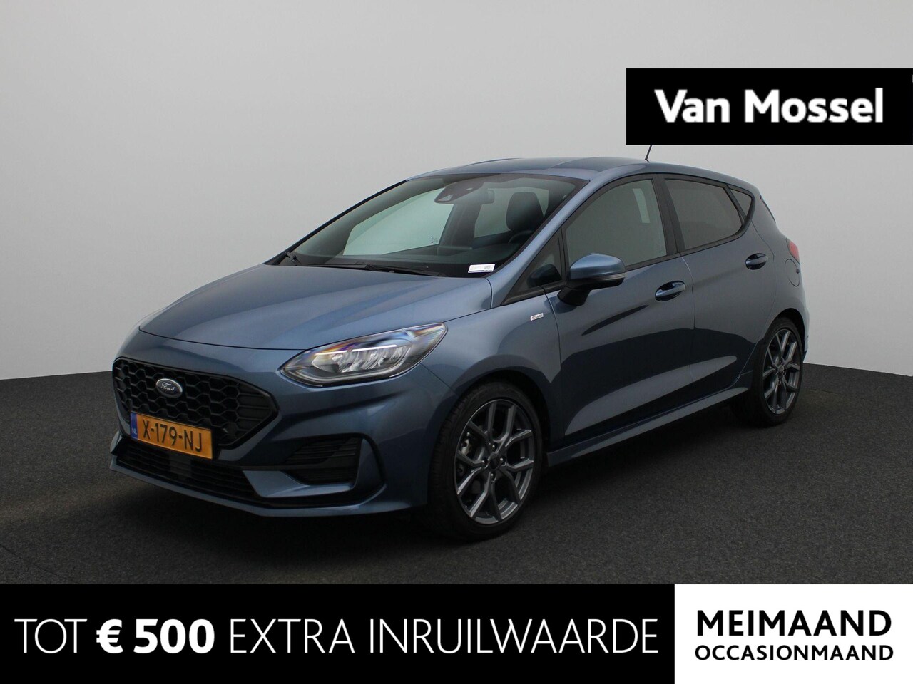 Ford Fiesta - 1.0 EcoBoost Hybrid ST-Line | Winter Pack | LED | Cruise Control | Apple/Android Carplay | - AutoWereld.nl