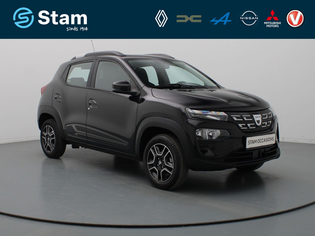 Dacia Spring - Comfort Plus (Orange Pack) 27 kWh Airco | Camera | Carplay | Navi | Parkeersens. achter - AutoWereld.nl