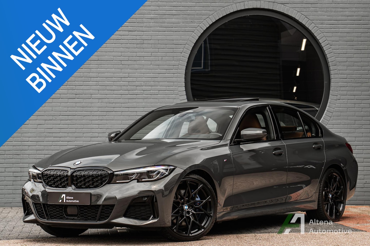 BMW 3-serie - M340i xDrive High Executive 20 inch, schuifdak, adaptieve cruise control, headup, Hifi, La - AutoWereld.nl
