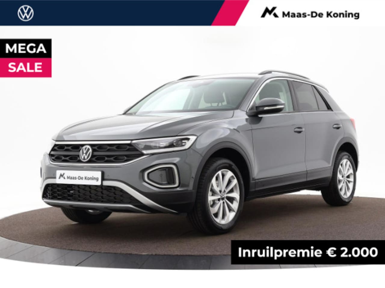 Volkswagen T-Roc - Life Edition 1.0 TSI 116 pk 6 versn. Hand · Achteruitrijcamera · - AutoWereld.nl