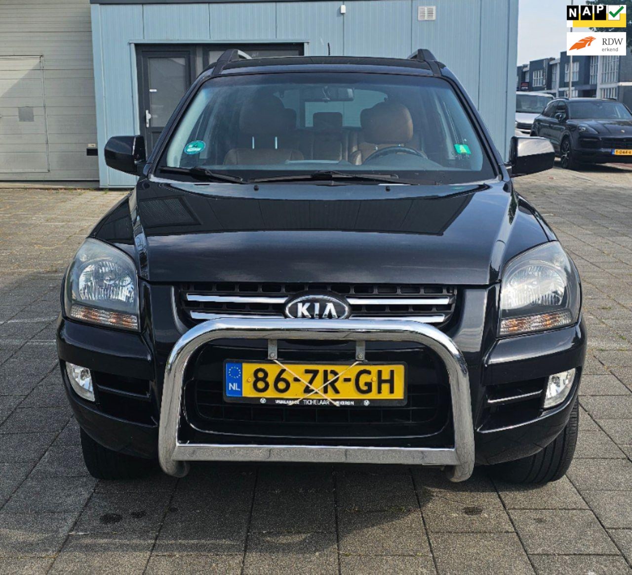 Kia Sportage - 2.0 CVVT X-ception 2.0 CVVT X-ception,1eigenaar, airco,trekhaak, aluminium velgen, km nap, nieuwe apk - AutoWereld.nl