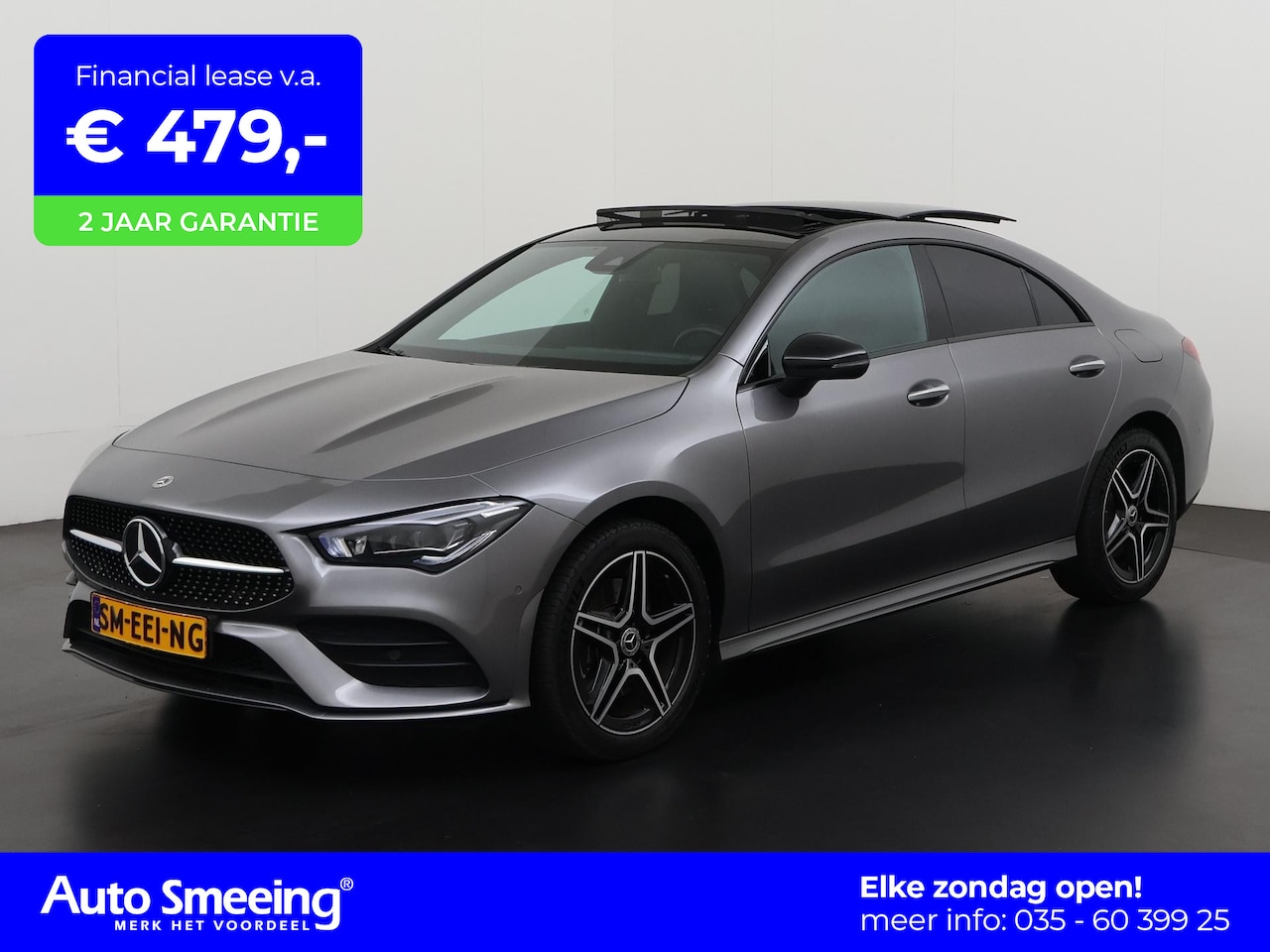 Mercedes-Benz CLA-Klasse - 250e Premium AMG Night | Panoramadak | Multibeam LED | Widescreen | Zondag Open! - AutoWereld.nl