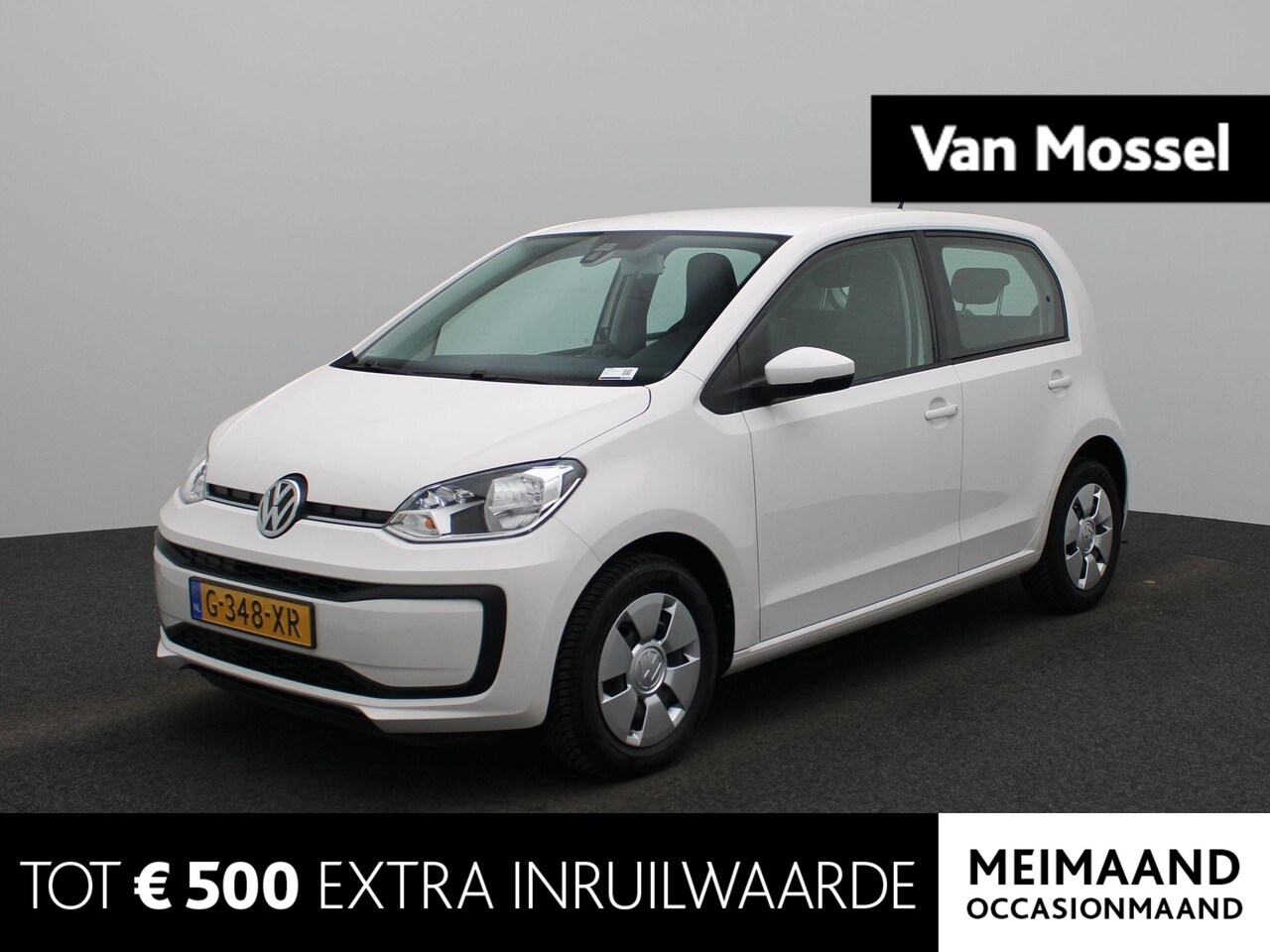 Volkswagen Up! - 1.0 BMT move up! 60 PK | Airco | Bluetooth | Buitenspiegels elektrisch verstelbaar | 5 deu - AutoWereld.nl