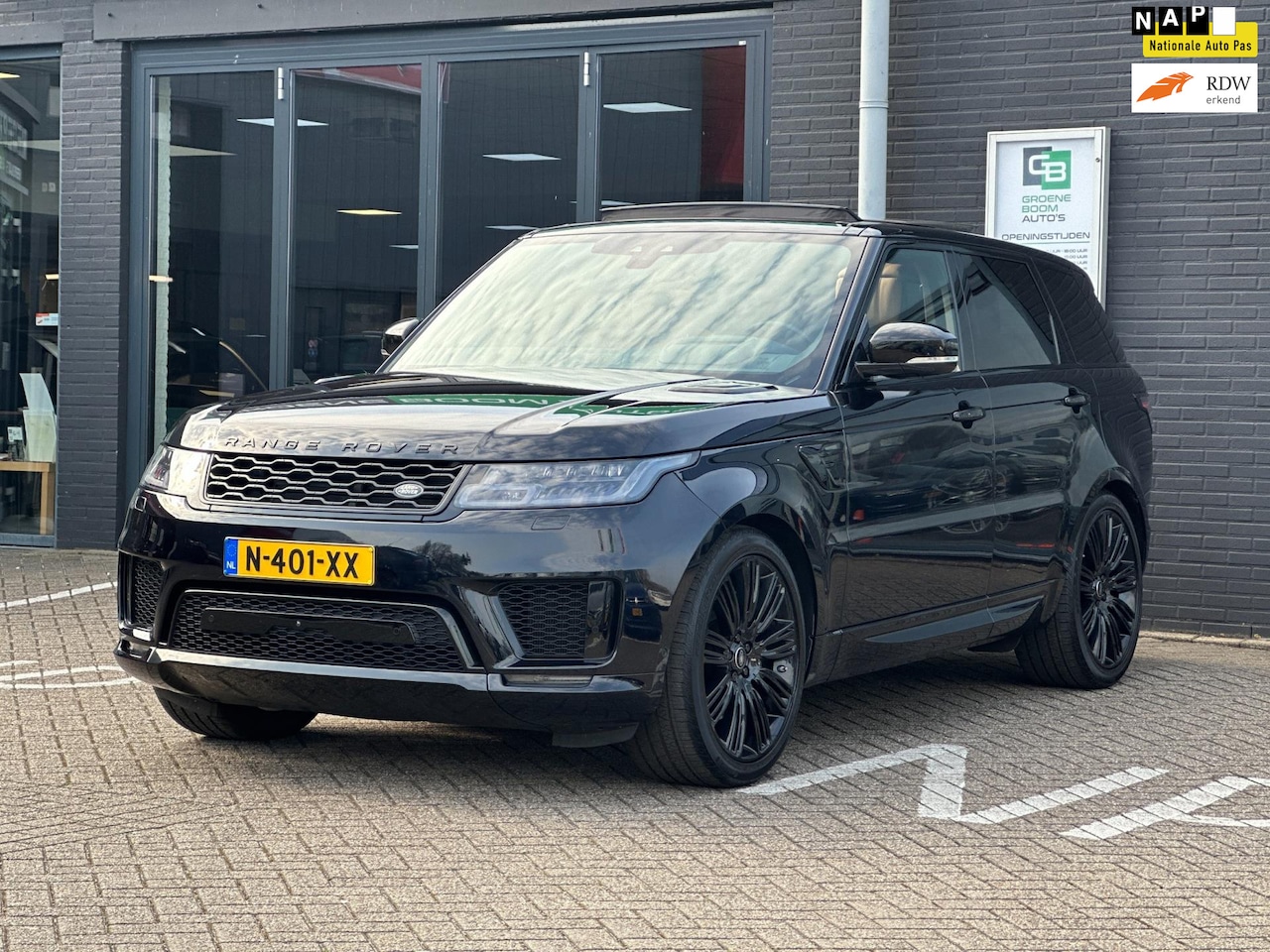 Land Rover Range Rover Sport - D350 Autobiography Dynamic/PANO-DAK/LEDER/CAMERA/NETTE STAAT!! - AutoWereld.nl