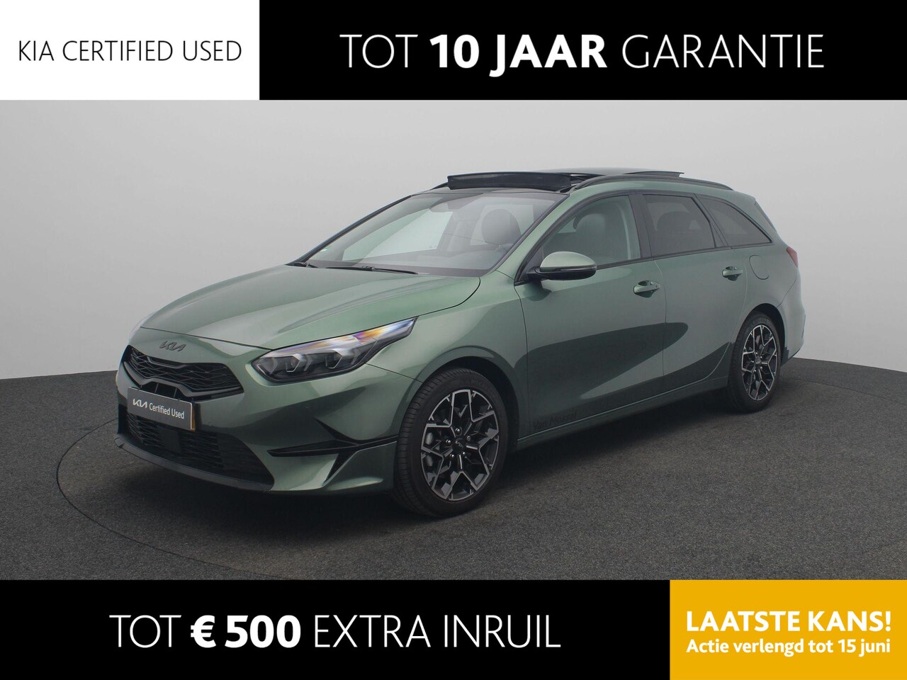 Kia Cee'd Sportswagon - Ceed 1.5 T-GDi ExecutiveLine DEMO AUTO | Black Pack | Navigatie | Elktr Stoelen | Elektr K - AutoWereld.nl