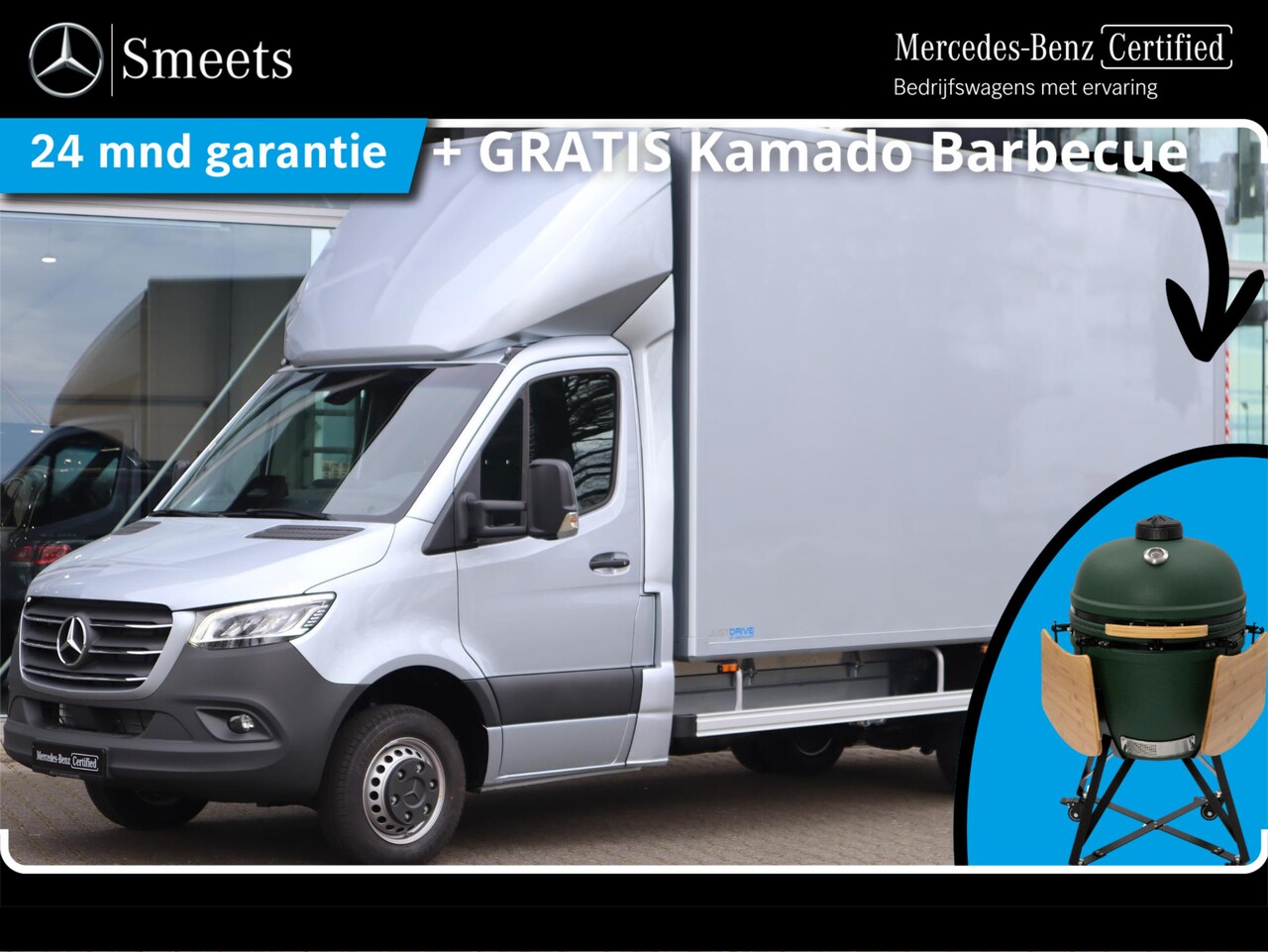 Mercedes-Benz Sprinter - 519 CDI FACELIFT LAADBAK + KLEP - AutoWereld.nl