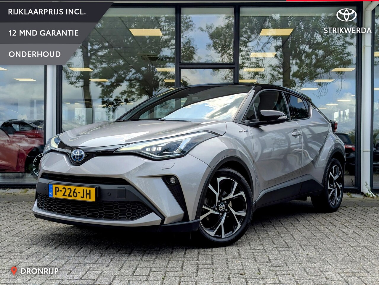 Toyota C-HR - 1.8 Hybrid Dynamic Stoel- stuurverwarming | PDC V+A | Camera | BSM | Adap. Cruise | Keyles - AutoWereld.nl