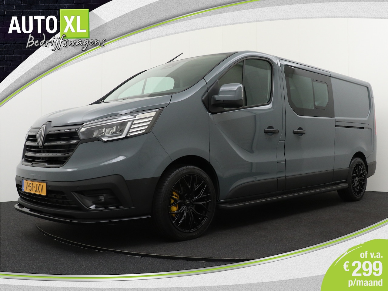 Renault Trafic - 2.0 170 PK Aut. L2H1 DC RS-Pack Camera Dodehoek Climate Stoelverw - AutoWereld.nl