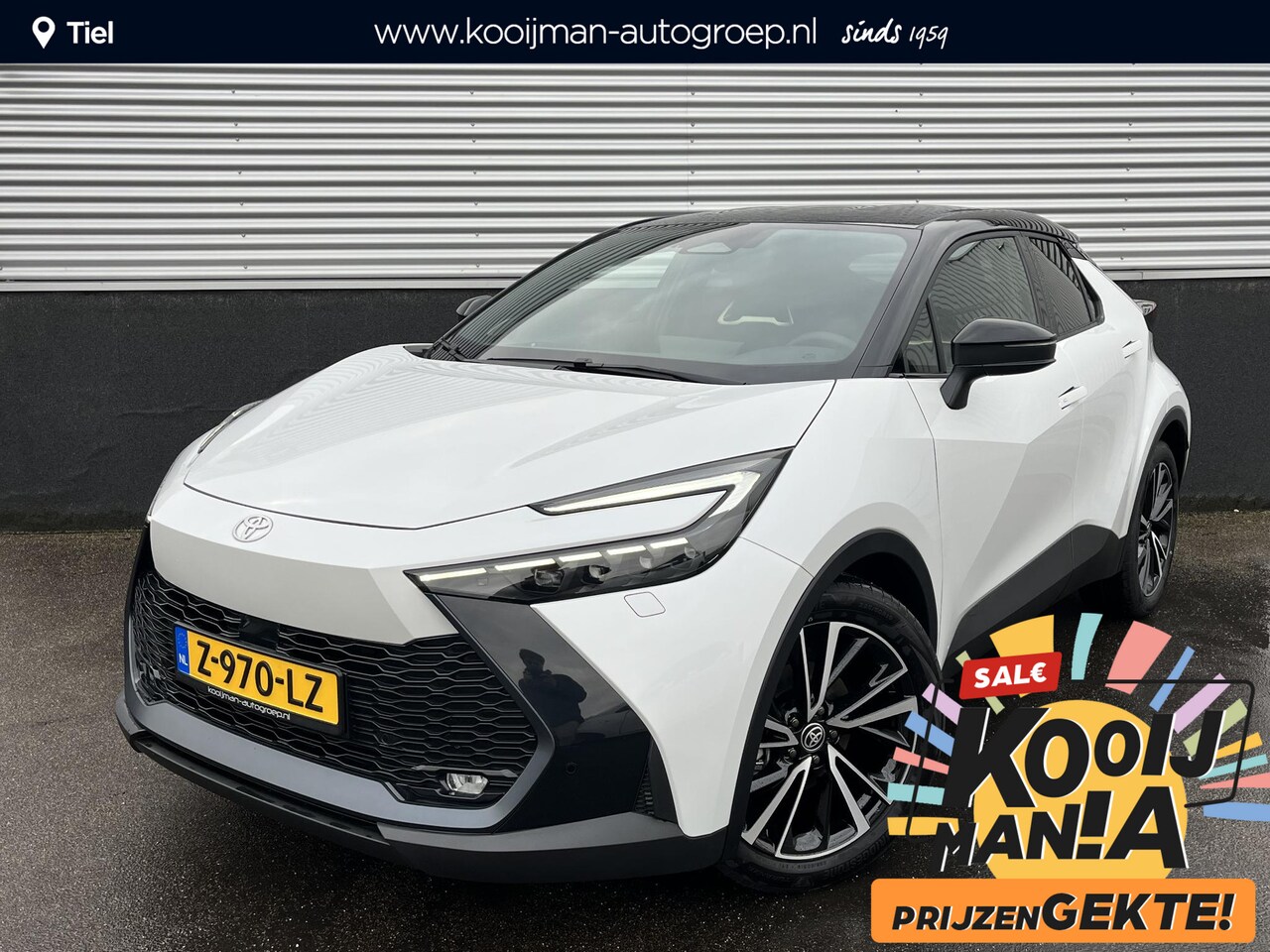 Toyota C-HR - 1.8 Hybrid 140 Executive Bi-tone, NEXT GEN. PACK, Nieuw en direct rijden, Navigatie, Elek. - AutoWereld.nl