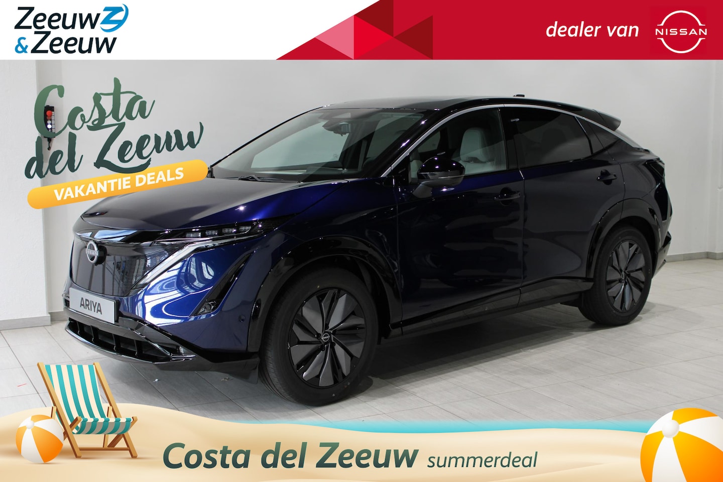 Nissan Ariya - Advantage Edition Plus 91 kWh | Leder/alcantara bekleding | Pro-Pilot | - AutoWereld.nl