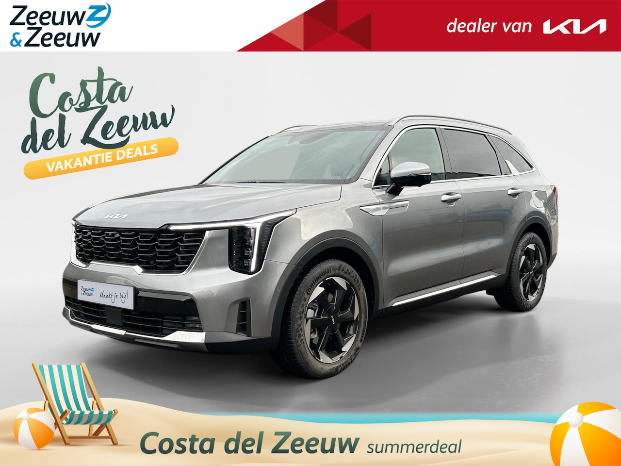 Kia Sorento - 1.6 T-GDi Plug-in Hybrid 4WD ExecutiveLine 7p. NIEUW TE BESTELLEN | Nu met €1.500,- inruil - AutoWereld.nl