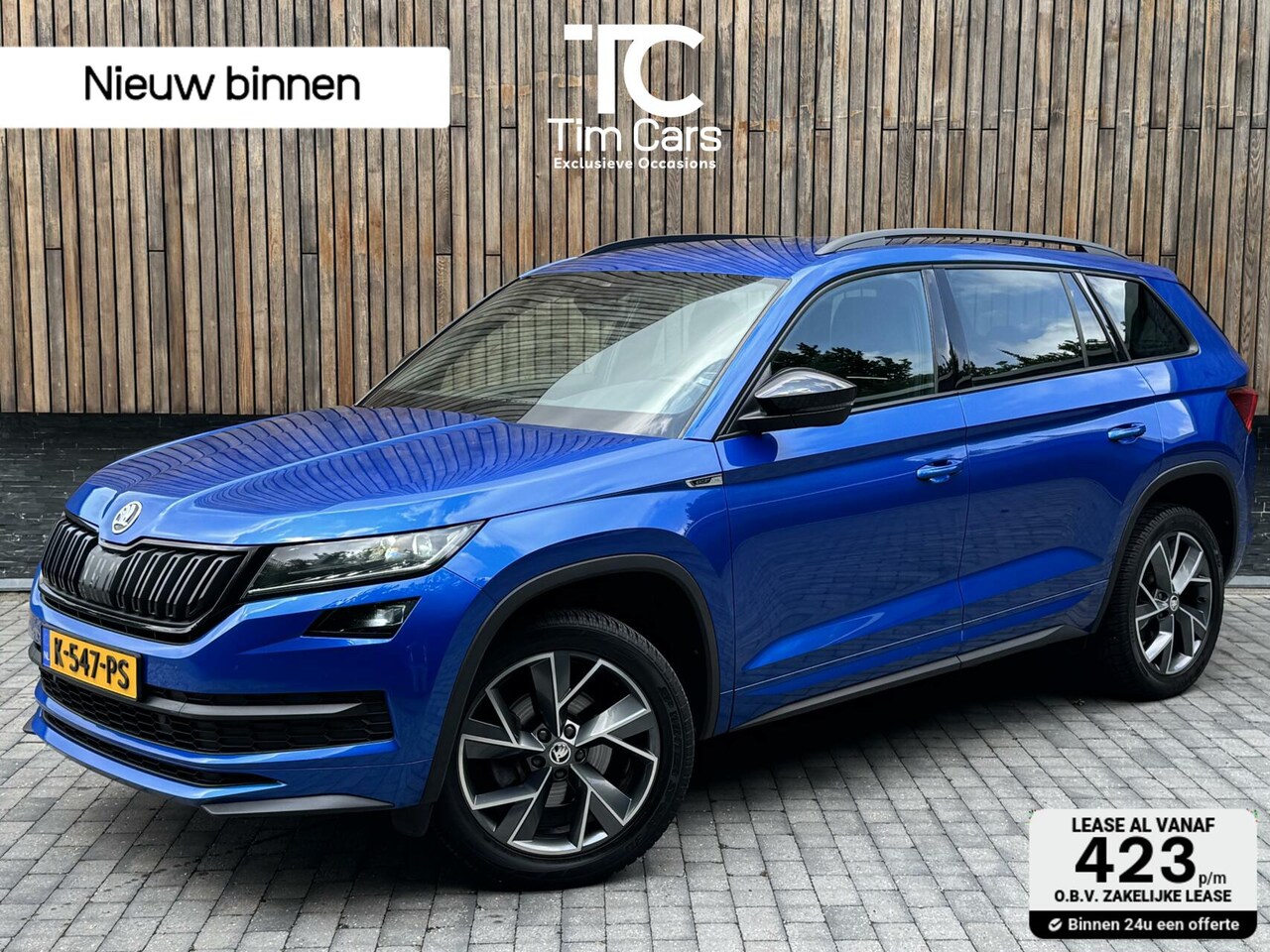 Skoda Kodiaq - 1.5 TSI Sportline 7-persoons Automaat | Trekhaak uitklapbaar | Voorstoelen en achterbank v - AutoWereld.nl
