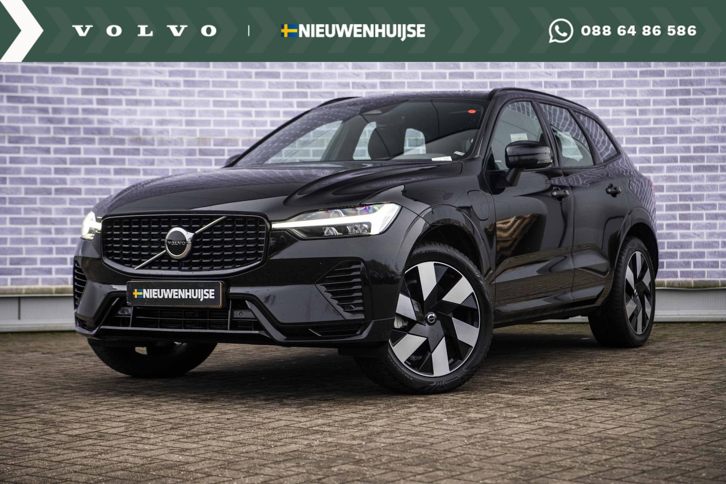 Volvo XC60 - 2.0 T6 Plug-in hybrid AWD Plus Dark | Long Range | Trekhaak | Adaptieve Cruise Control | P - AutoWereld.nl