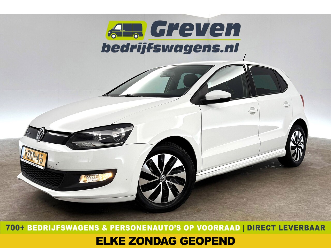 Volkswagen Polo - 1.4 TDI Airco Cruise Navigatie Bluetooth Elektrpakket 15"LMV - AutoWereld.nl