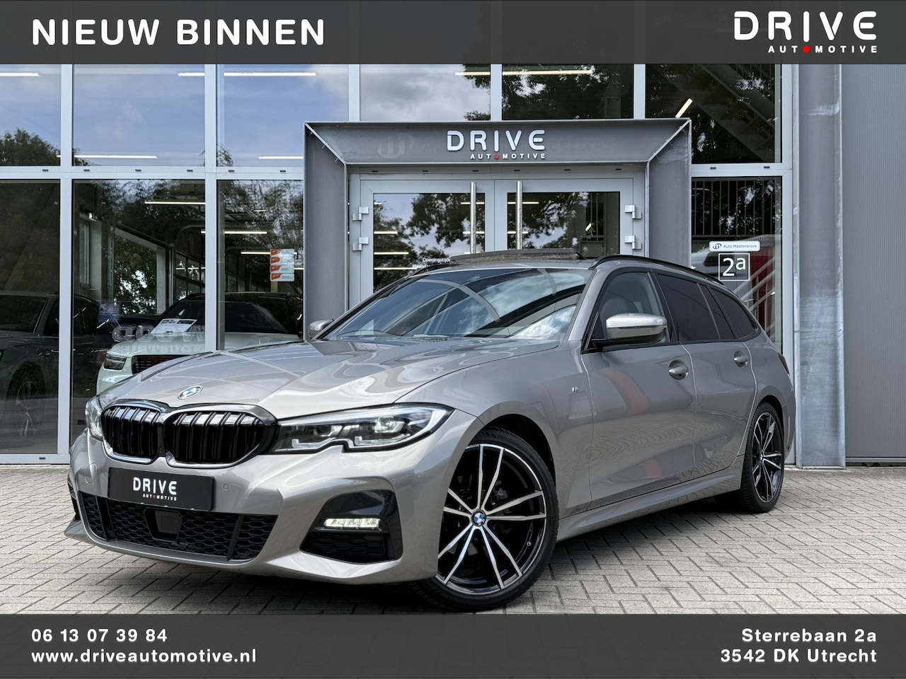 BMW 3-serie Touring - 318i 156 PK Bus Ed. Plus M-Sport|Pano|El.Trekhaak|Ad.Cruise - AutoWereld.nl