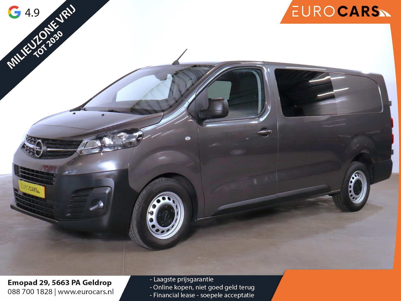 Opel Vivaro - 145pk L3H1 Edition Automaat Airco Dubbele cabine Trekhaak Navigatie - AutoWereld.nl