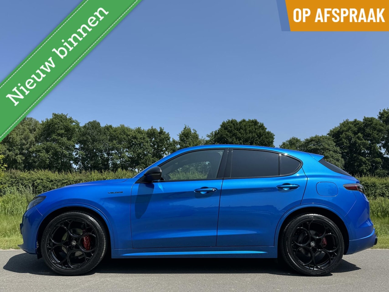 Alfa Romeo Stelvio - 2.0 T Q4 Veloce My24!! Blu Misano! 21inch - AutoWereld.nl