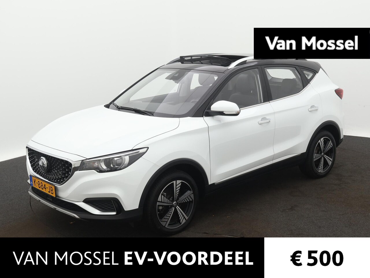 MG ZS - Luxury 45 kWh | Leder | Navi | Panoramadak | Camera | Apple CarPlay | Adaptive Cruise Cont - AutoWereld.nl