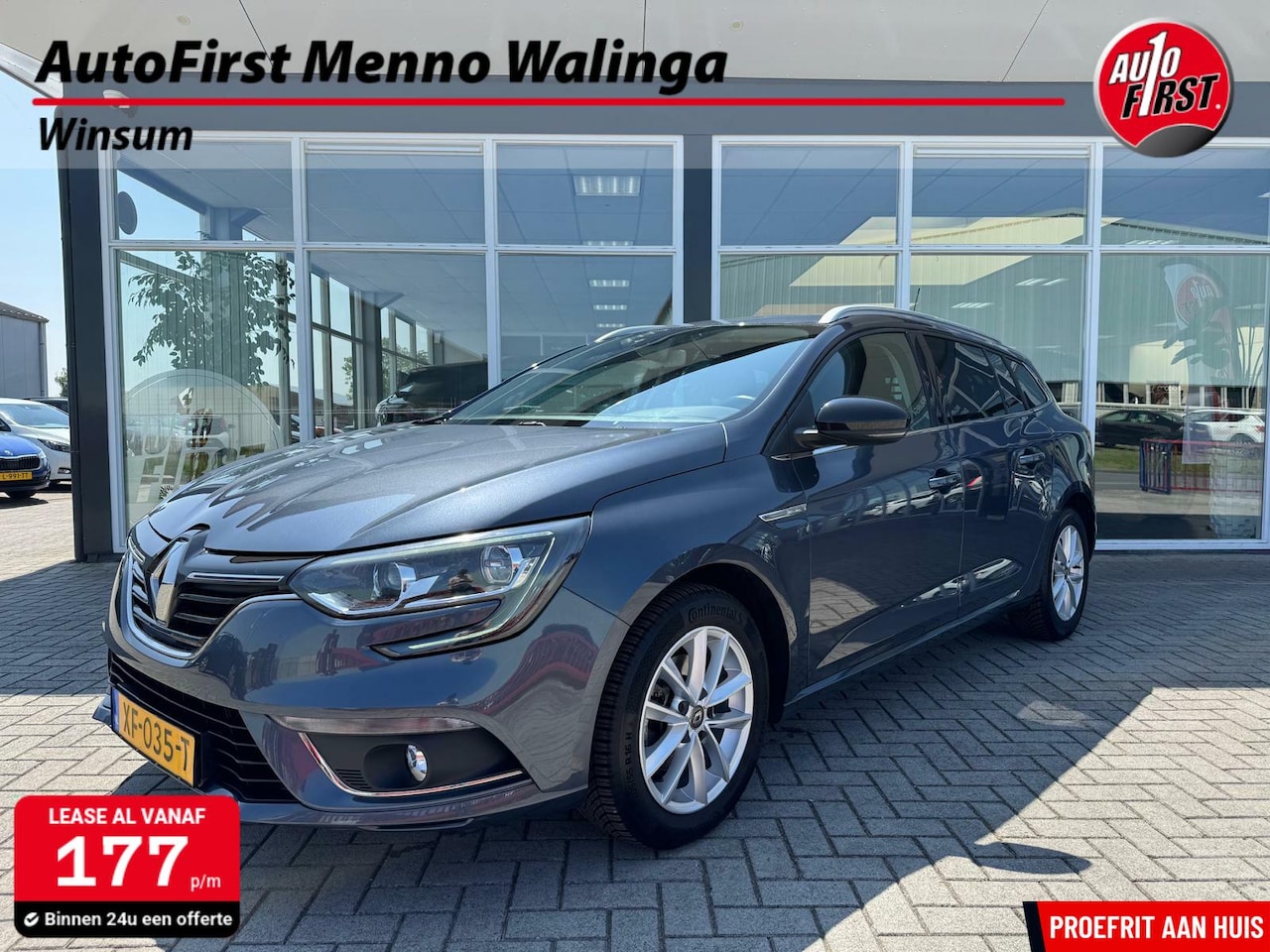 Renault Mégane Estate - 1.5 Blue dCi Limited|Trekhaak|Airco|Navi| - AutoWereld.nl