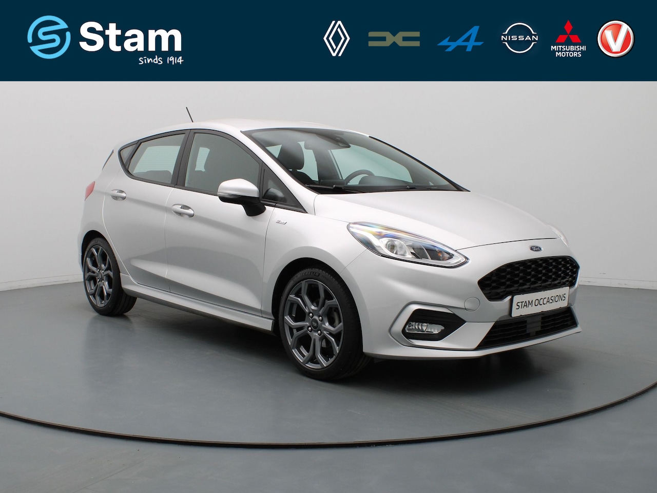 Ford Fiesta - 1.0 EcoBoost ST-Line Cruise | Climate | Carplay | Parkeersens. achter - AutoWereld.nl