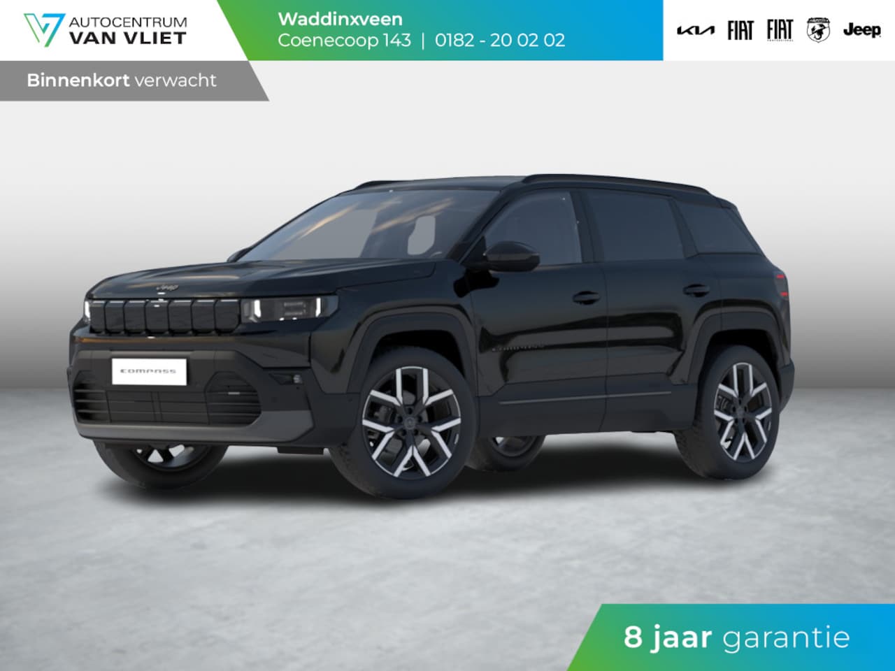 Jeep Compass - First Edition 74 kWh | Adapt. Cruise | Camera | Carplay | 20" | Elektr. A-Klep | Navi | Wi - AutoWereld.nl