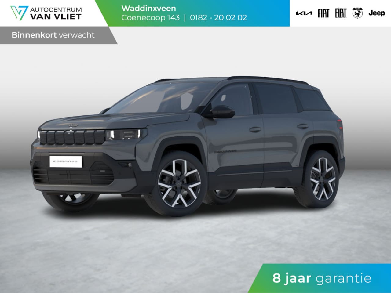 Jeep Compass - First Edition 74 kWh | Adapt. Cruise | Camera | Carplay | 20" | Elektr. A-Klep | Navi | Wi - AutoWereld.nl