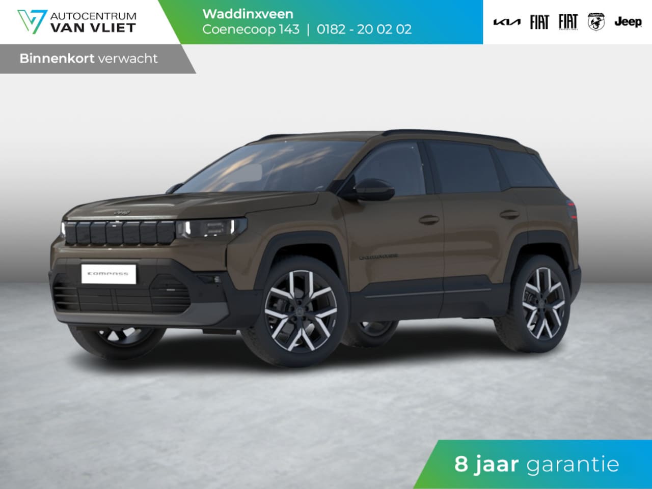 Jeep Compass - First Edition 74 kWh | Adapt. Cruise | Camera | Carplay | 20" | Elektr. A-Klep | Navi | Wi - AutoWereld.nl