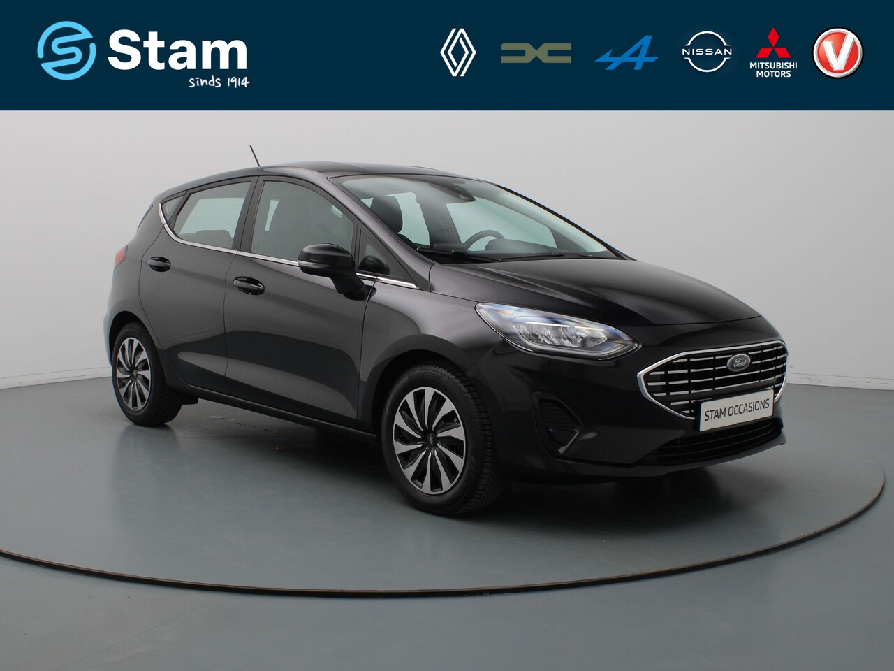 Ford Fiesta - 1.0 EcoBoost Hybrid Titanium Cruise | Climate | Carplay | Parkeersens. achter - AutoWereld.nl