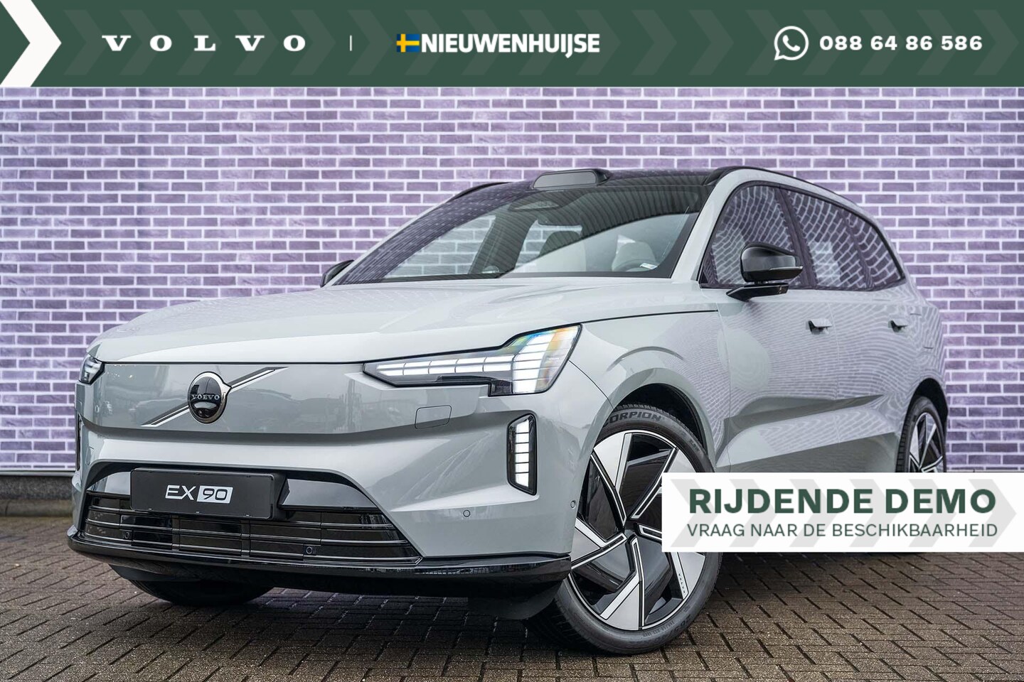 Volvo EX90 - Twin Motor Performance Ultra | 7-Zits | Google | Longe Range | AWD | 517 PK | Bowers & Wil - AutoWereld.nl